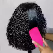 3-Second Glam: Glueless Kinky Curly Bob Wig